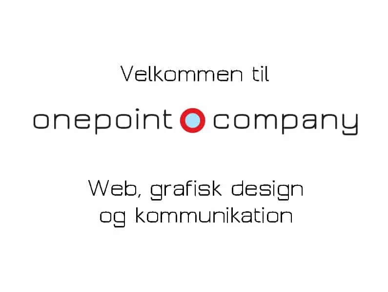 Velkommen